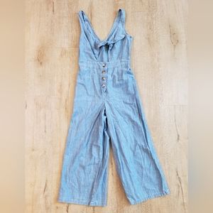Topshop Womens Crop Jumpsuit